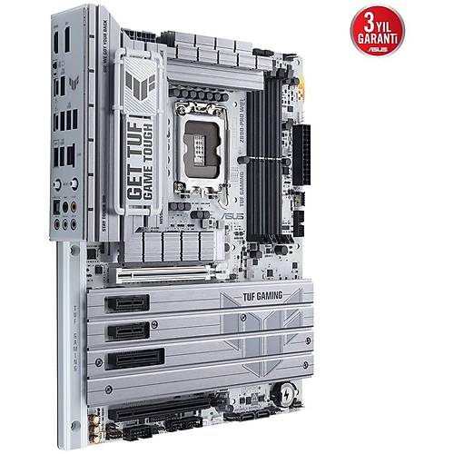 Asus TUF GAMING Z890-PRO WIFI Sc-1851 Z890 DDR5 8600Mhz 4xM2 WiFi 7 2.5Gbit ATX INTEL Anakart