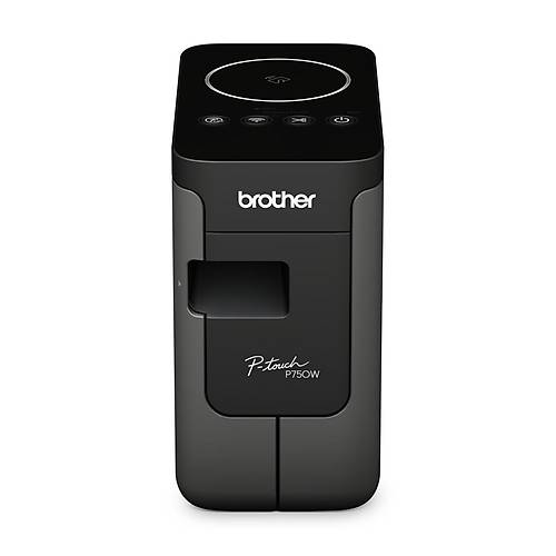 Brother PT-P750W 6 - 24 mm USB W�-F� NFC Bataryal� TZE Serisi Bilgisayar Ba�lant�l� Etiket Yaz�c�