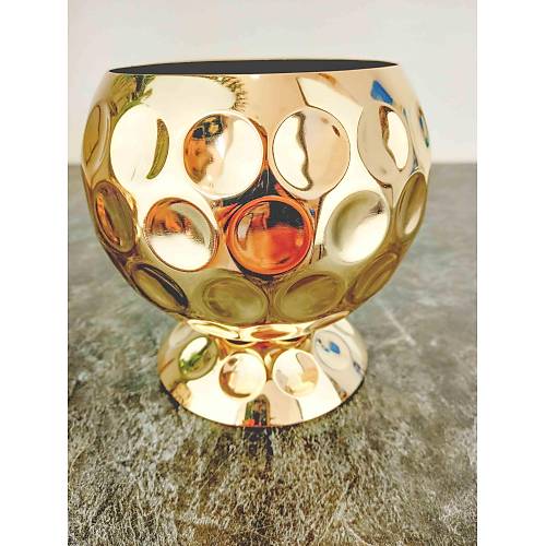 Bitki Tasarm thal Gold Dvme Demir Saks Sakslk Aksesuar Dekoratif Aksesuar Byk Boy