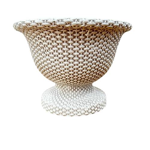 Bitki Tasar�m� Ev dekorasyon Has�r Desen Ayakl� Aranjmanl�k Beton Saks� �i�eklik Saks�l�k