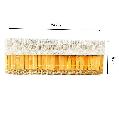 Bitki Tasar�m� D�zenleyici Bambu Mutfak Banyo Salon Katlan�r Sepet