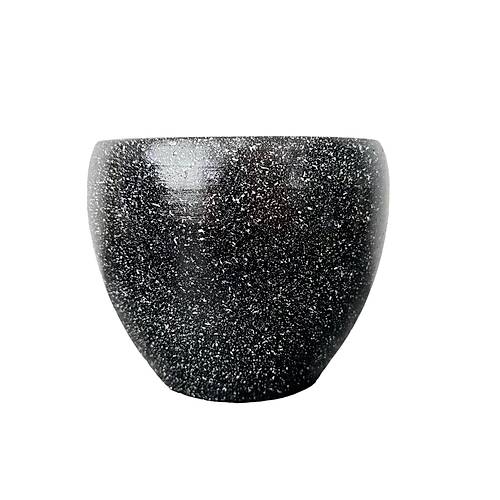 Bitki Tasarm Siyah Granit Toprak Saks Sakslk Salon ieklik - 15 CM