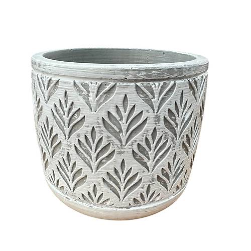 Bitki Tasar�m� Ev dekorasyon Gri Lotus Beton Saks� �i�eklik Saks�l�k