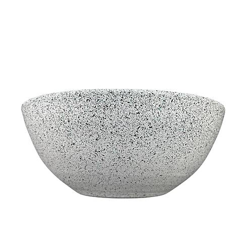 Bitki Tasarm Ev Dekorasyon Beyaz Granit Aranjman Sunumluk Toprak Saks 20 Cm ap
