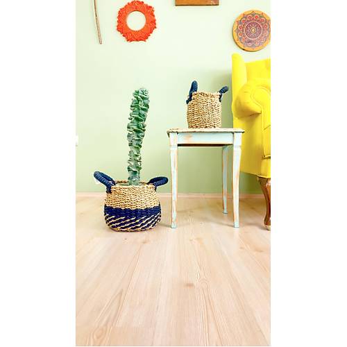 Bitki Tasarm Dzenleyici Kulplu Siyah rg Sepet kili Set Orta - Kk