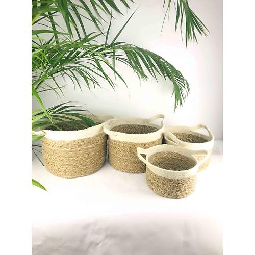 BTK TASARIMI ST KREM ERTL DOAL HASIR SEPET DRTL SET