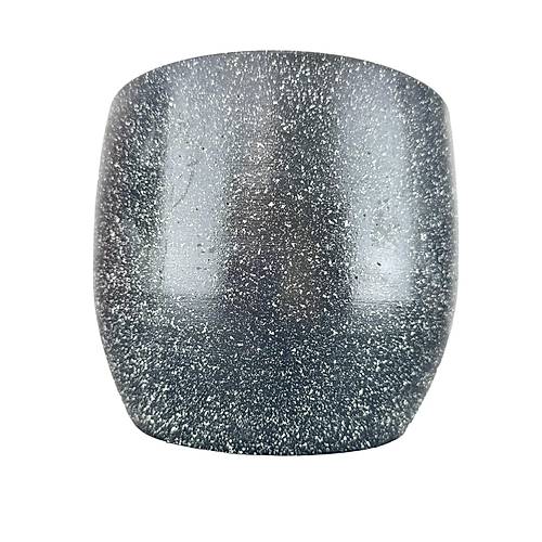 Bitki Tasarm Gri Granit Toprak Saks Sakslk Salon ieklik - 19 CM
