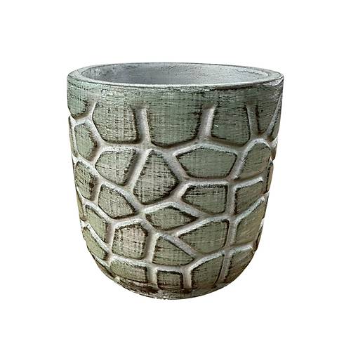 Bitki Tasar�m� Ev dekorasyon Ye�il Eskitme Ta� Desen Beton Saks� �i�eklik Saks�l�k