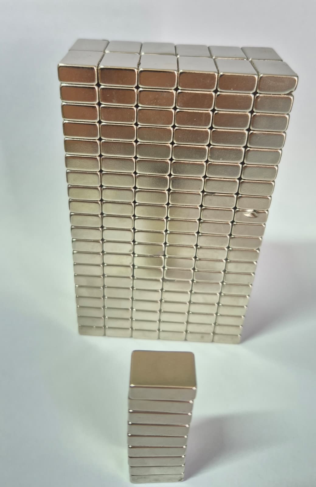 15X10X5 Dikdörtgen Neodyum Mıknatıs, Boy 15 mm En 10 mm Kalınlık 5 mm