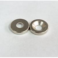 15x3 mm Hav�a Delikli Neodyum M�knat�s (�ap 15 mm Kal�nl�k 3 mm) Metrik 10/5,5