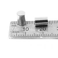 5x8 mm Yuvarlak Güçlü Neodyum Mýknatýs (Çap 5 mm Kalýnlýk 8 mm)