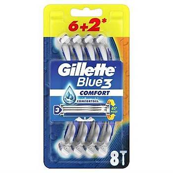 Gillette Blue 3 Comfort Tra Ba 8'li