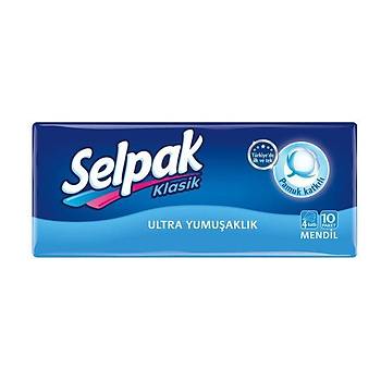 Selpak Sade Cep Mendil 10'lu