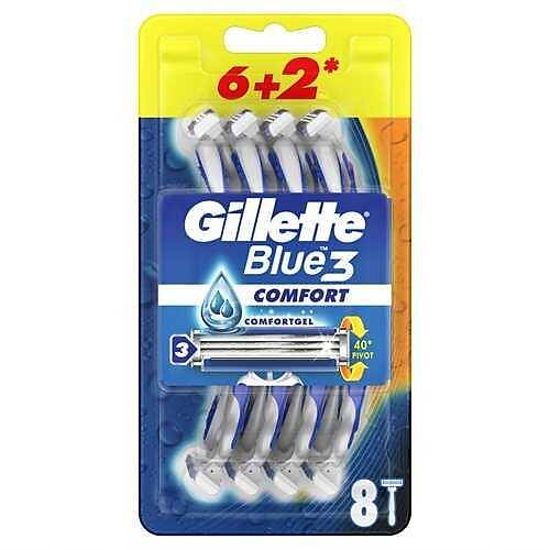 Gillette Blue 3 Comfort Tıraş Bıçağı 8'li
