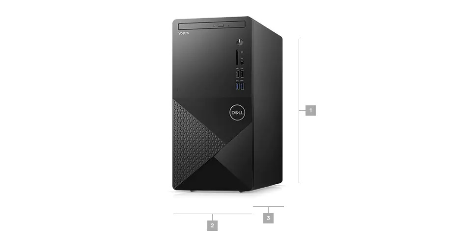 Dell Vostro 3888 Boyutlar ve Ağırlık