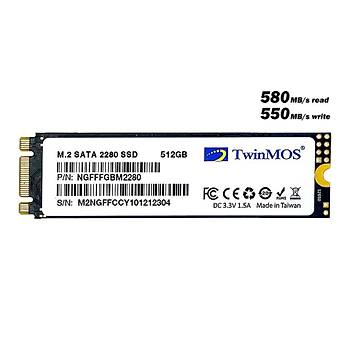 TwinMOS 512GB M.2 2280 SATA3 SSD (580Mb-550Mb/s) 3D NAND