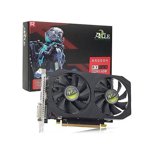 Axle AMD Radeon RX560 4GB 128Bit DDR5 (DX12) Dual Fan PCI-E 3.0 Ekran Kart� (AX-RX5604GD5P8DIPD)