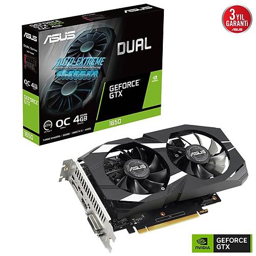 Asus TUF GTX 1650 Gaming V2 4GB GDDR6 128Bit Nvidia Ekran Kart