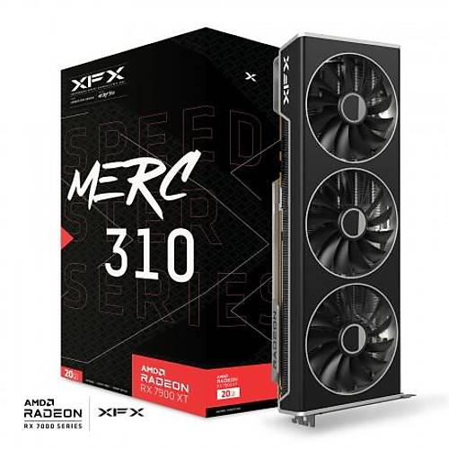 XFX SpeedSter MERC310 RX 7900XT 20GB GDDDR6 320Bit AMD Ekran Kartý RX-79TMERCU9