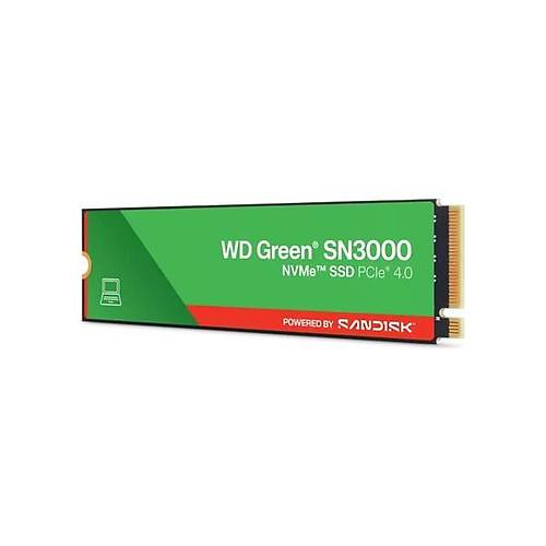 WD 500GB Wd Green M.2 Nvme SN3000 5000/4000MB/S WDS500G5G0E SSD
