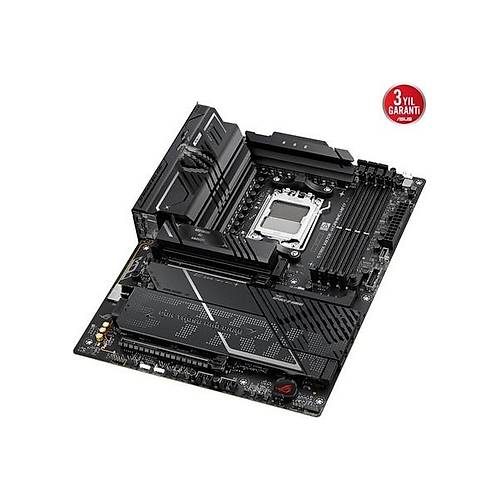 Asus Rog Str�x X870E-H Gam�ng W�f�7 Soket Am5 Amd X870E Ddr5 8000+MT/S(OC) Wi-Fi 7 Atx Anakart