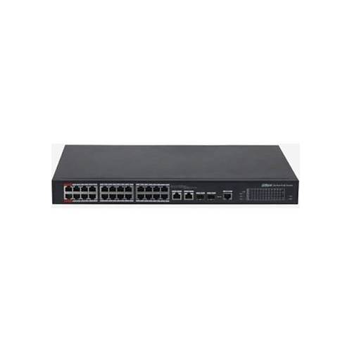 Dahua DH-PFS4226-24ET-240-V3 24 Port Poe 10/100 2x Sfp Port 2 Port 100/1000 Uplink Rack Mount 240W Hi-Poe Switch