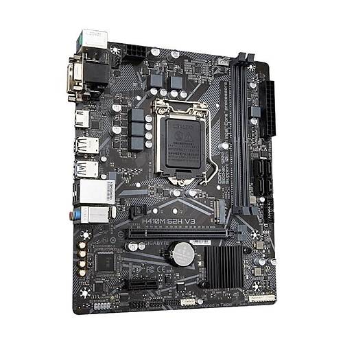 GIGABYTE H410M S2H V3 2666MHz DDR4 HDMI DVI VGA M.2 Micro-ATX 1200P Anakart