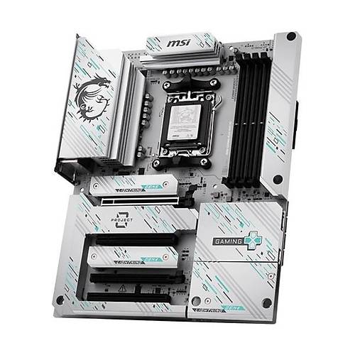 MSI Ms� MB B850 Gam�ng Plus W�f� Pz Am5 Ddr5 8200MHZ(OC) Dp 3x M.2 USB 10GBS 5g Lan W�-F� 7 Atx
