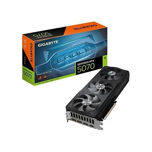 Gigabyte GeForce RTX 5070 Eagle OC SFF 12GB DLSS 4 192 Bit GDDR7 Ekran Kart�