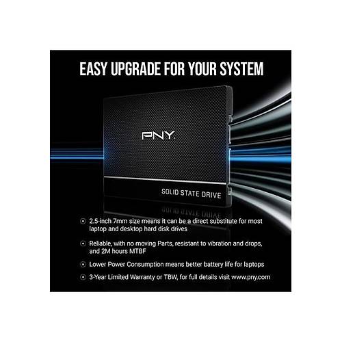 PNY CS900 500GB 535/500MB/S 2,5'' Sata3 SSD (SSD7CS900-500-RB)
