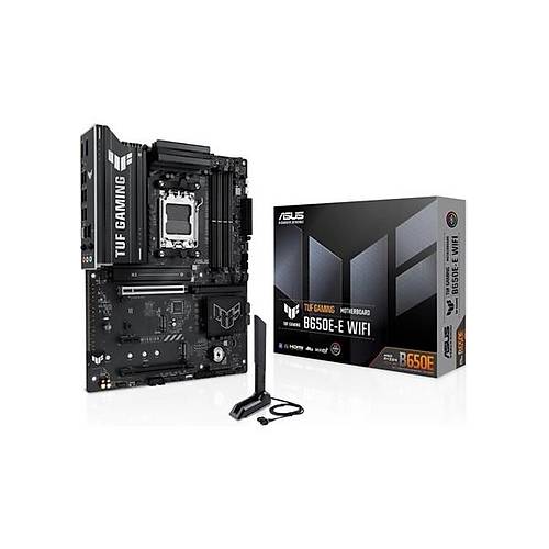 Asus Tuf Gam�ng B650E-E WIFI6E 5200 MHz Ddr5 Am5 Atx Anakart