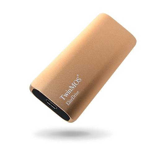 TwinMOS 1TB Taşınabilir External SSD USB 3.2/Type-C (Gold)