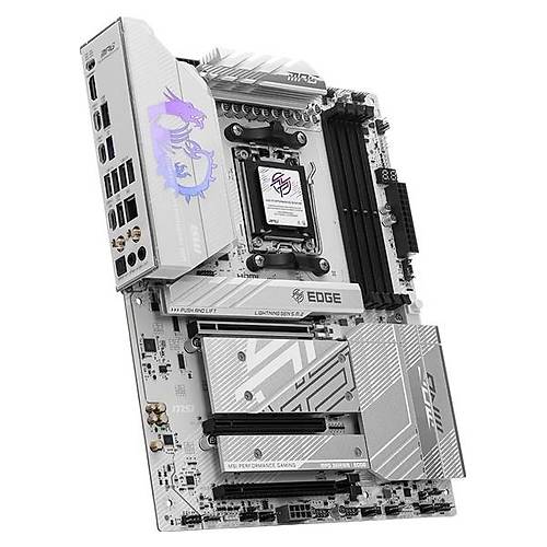 MSI Ms� MB Mpg B850 Edge T� W�f� Am5 Ddr5 8400MHZ(OC) HDMI 4x M.2 USB 10GBS 5g Lan W�-F� 7 Atx