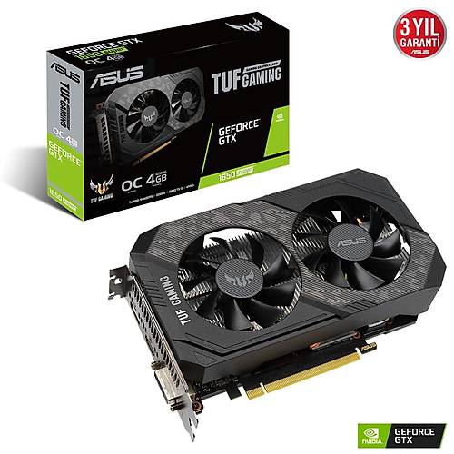 ASUS GeForce GTX 1650 SUPER 4GB GDDR6 128Bit Nvidia Ekran Kart TUF-GTX1650S-O4G-GAMING