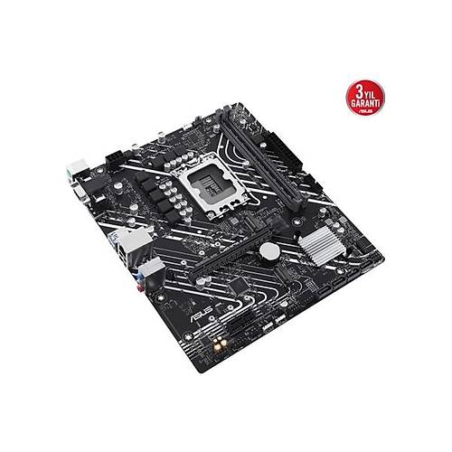 Asus PRIME H610M-E-CSM DDR5 DP HDMI VGA 2XM2 USB 3.2 RGB MATX 1700P