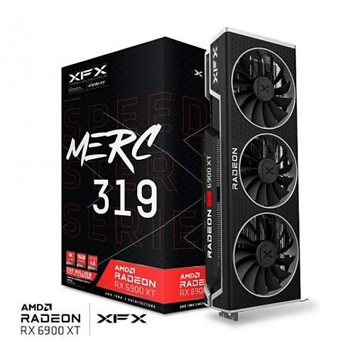 XFX Speedster MERC 319 RX 6900XT 16GB GDDR6 256Bit AMD Ekran Kartý RX-69XTATBD9