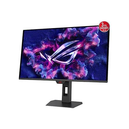 Asus Rog Str�x XG27AQDPG 26.5 Qd-Oled HDR500 2560X1440 0.03MS 500Hz 300CD Dp HDMI USB Vesa 3y�l %99 Dc�-P3, 10B�T, Pivot, I��k Monit�r