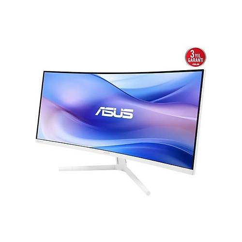 Asus VU34WCIP-W 34 Va Kavisli Nano Iyon Wqhd 3440X1440 1ms 100Hz 300CD Dp HDMI Usb-C USB Hoparl�r Vesa