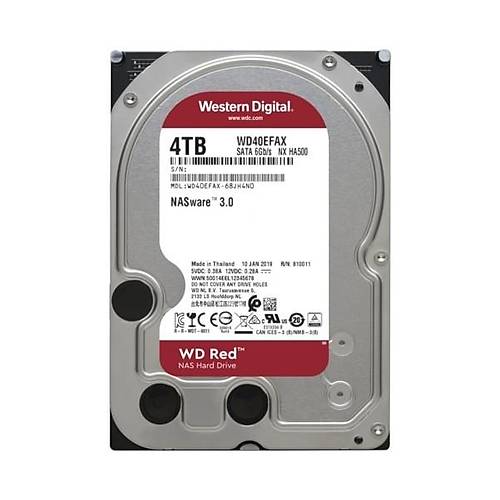 WD 4tb Red WD40EFAX 5400RPM 6gb-S Sata 3.5