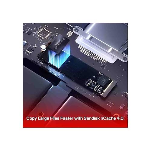  Wd Blue SN5100 500GB Nvme SSD Pcle 4.0 Okuma 6600MS - Yazma 5600MS M.2 SSD