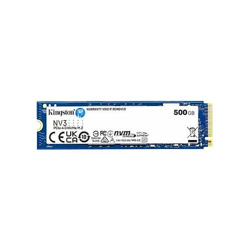 Kingston 500GB K�ngston Nv3 SNV3S/500G 6000/2200MB/S M.2 Nvme Pc�e 4.0