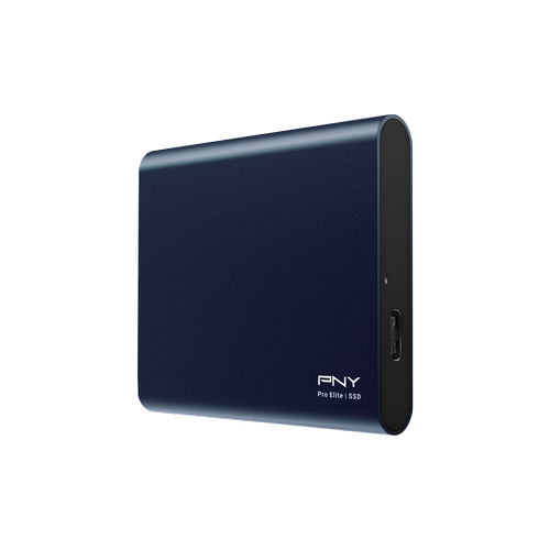 PNY Pro Elite Mavi 250GB USB3.2 Gen2 Type-C (1000/320MB/s) Taþýnabilir SSD PSD0CS2060NB-250-RB