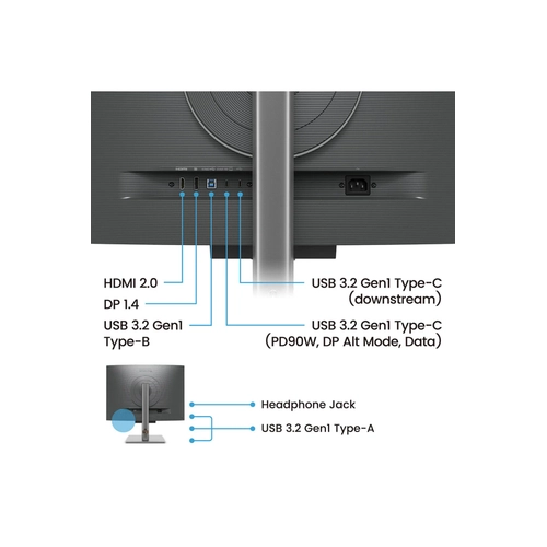 Benq Rd280u 28.2 �n� 5 Ms 60 Hz 4k Hdr Display Pilot 2 Arka Ayd�nlatmal� Ips Programlama Monit�r� 