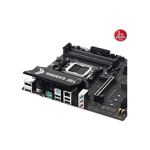 Asus Tuf Gam�ng A620AM-PLUS Amd A620A Am5 Ddr5 7600 2xdp HDMI �ift M2 Usb3.2 Aura Rgb 2.5gbit Lan Matx 8+2+1+1 G�� A�amalar�, Asus Tuf Protect�on, B�os Flashback