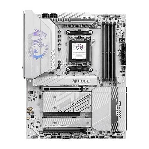 MSI Ms� MB Mpg B850 Edge T� W�f� Am5 Ddr5 8400MHZ(OC) HDMI 4x M.2 USB 10GBS 5g Lan W�-F� 7 Atx