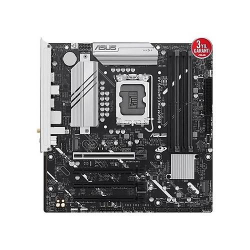 Asus B860M MAX GAMING AX WIFI6 DDR5 HDMI-DP TYPEC PCIE 5.0 1851P MATX