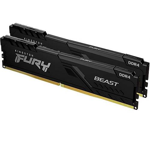 Kingston Fury Beast 32GB (16x2) 4800MHz DDR5 CL38 PC Ram KF548C38BBK2-32