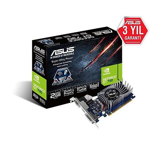Asus GeForce GT 730 2GB GDDR5 64Bit Nvidia Ekran Kart