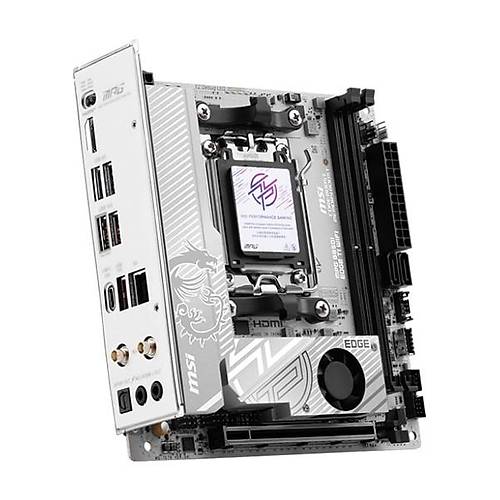 MSI Mpg B850I Edge 8200MHZ(OC) MHz Ddr5 Am5 M�n� Itx Anakart