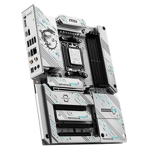 MSI Ms� MB B850 Gam�ng Plus W�f� Pz Am5 Ddr5 8200MHZ(OC) Dp 3x M.2 USB 10GBS 5g Lan W�-F� 7 Atx